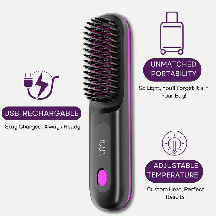 Blomiy Portable Straightener Brush