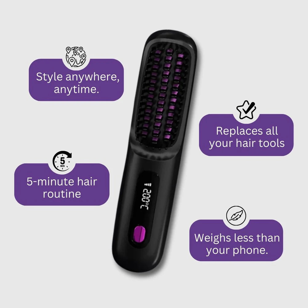 Blomiy Portable Straightener Brush